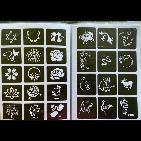 Full Sparkle Tattoo Kit-Fun for kids/adults - Picture 6 of 12